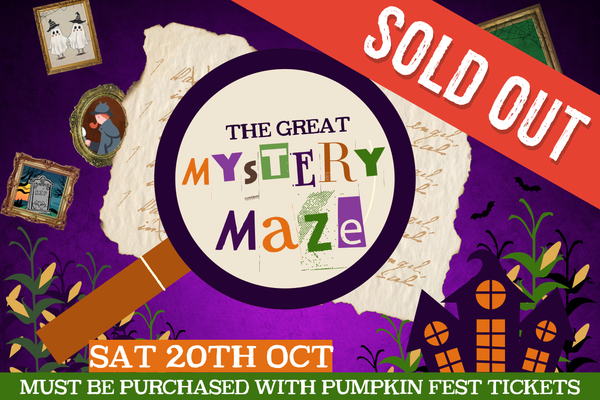 Mystery Maize Maze - Sun 20th Oct 2024