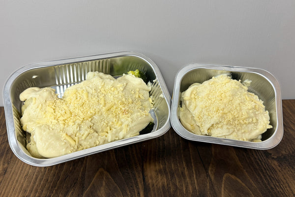 Cauliflower and Broccoli Cheese