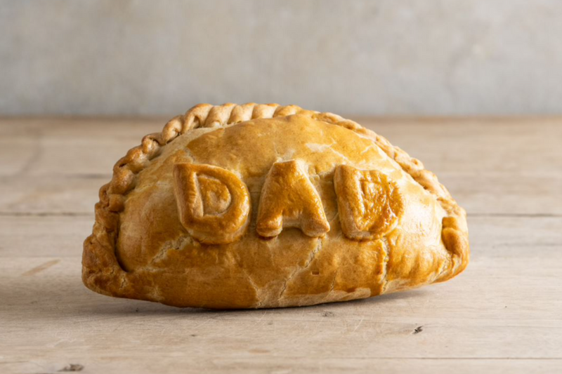 Homemade 'DAD' Pasty